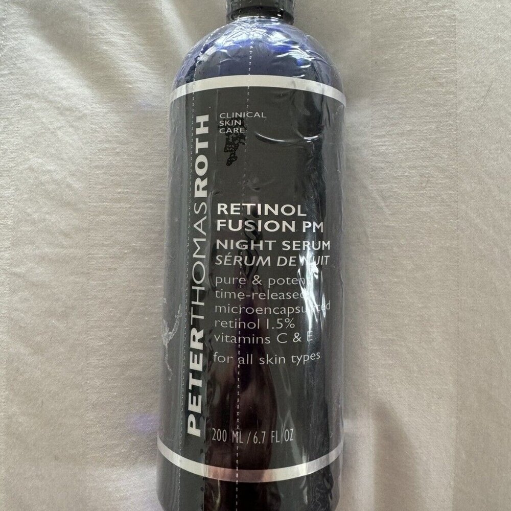 Peter Thomas Roth Retinol Fusion pm night serum 6.7 oz LARGE NEW SEALED